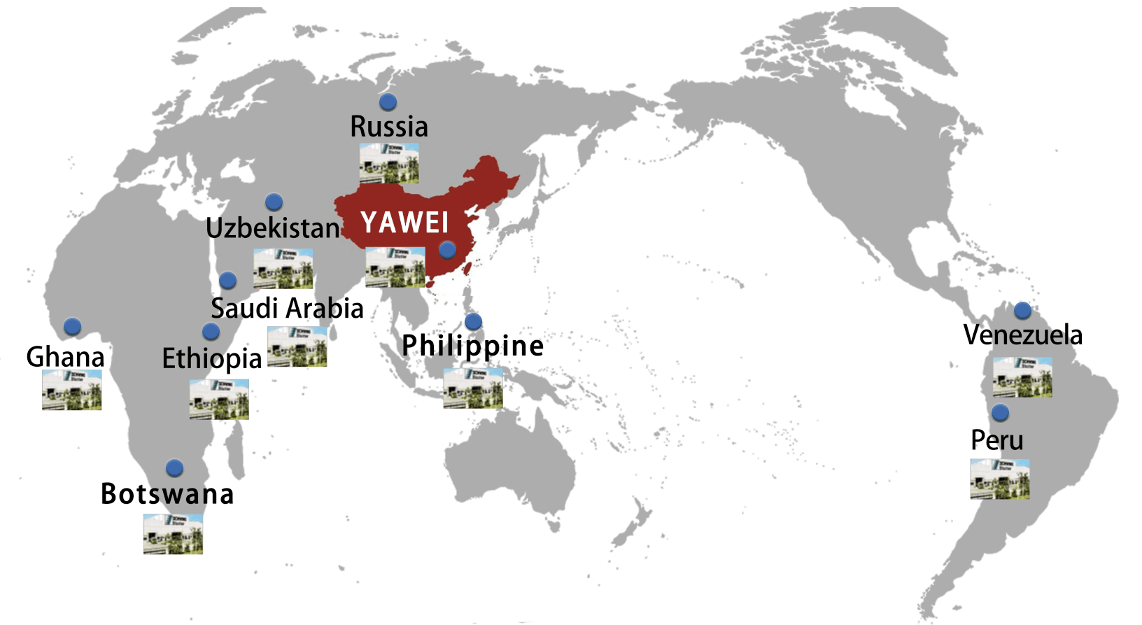 Global Supply Chain Target Market Map