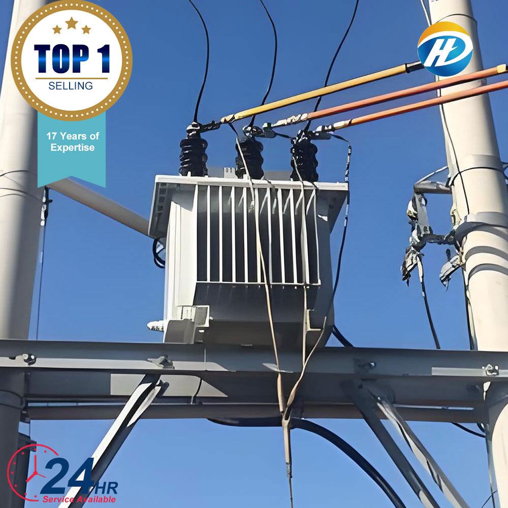 10kv 250kva 50kva 100kva 200kva 300kva 400kva Hermetically Sealed Oil-immersed Three-phase Two Winding Transformer ONAN Cooling
