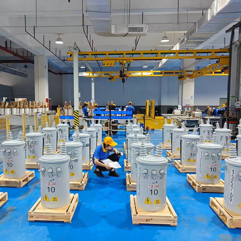 Power Supply Transformer Single Phase Distribution 25KVA 50KVA 100KVA Pole Mounted Transformer