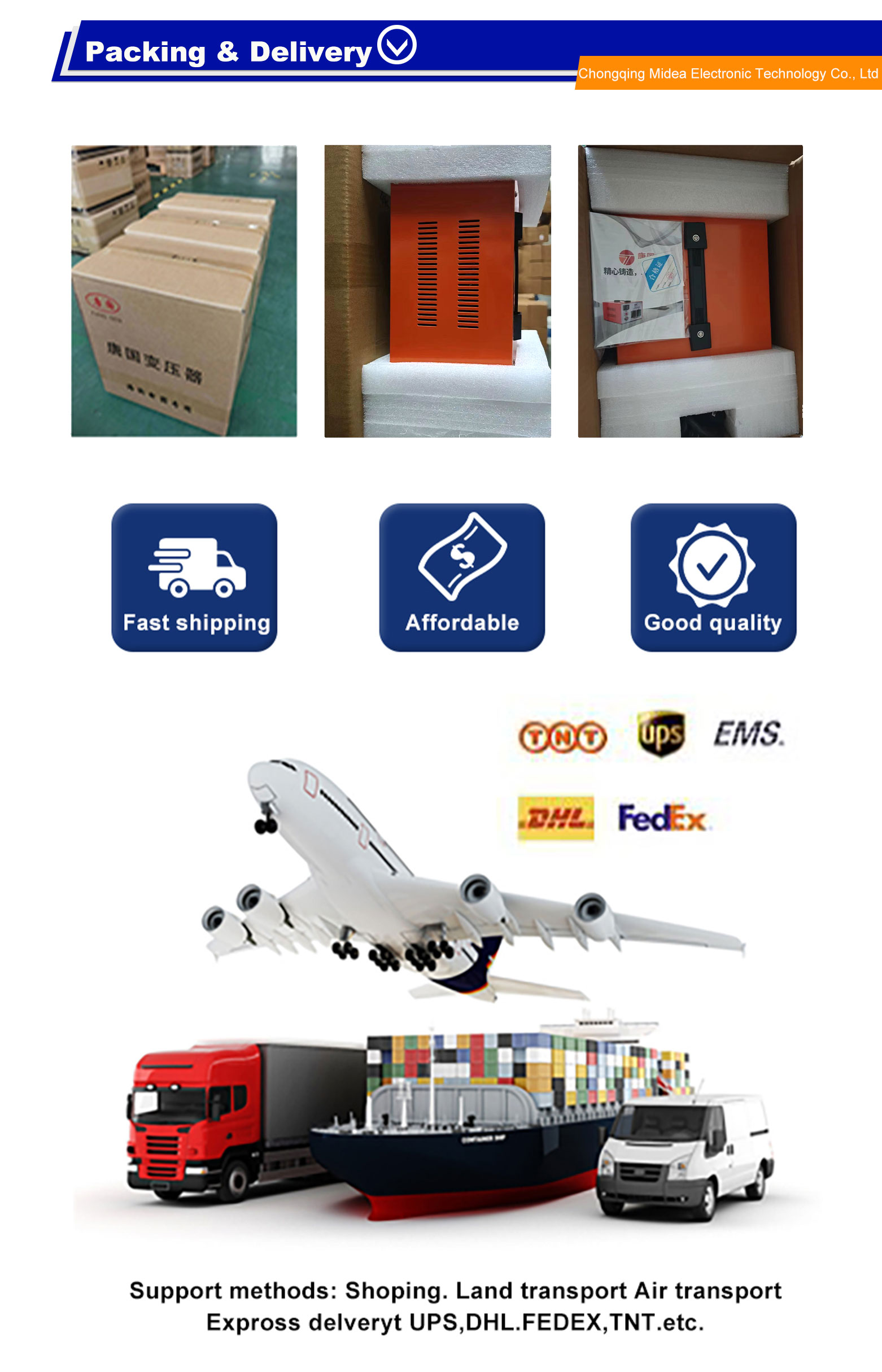 Packing and Delivery