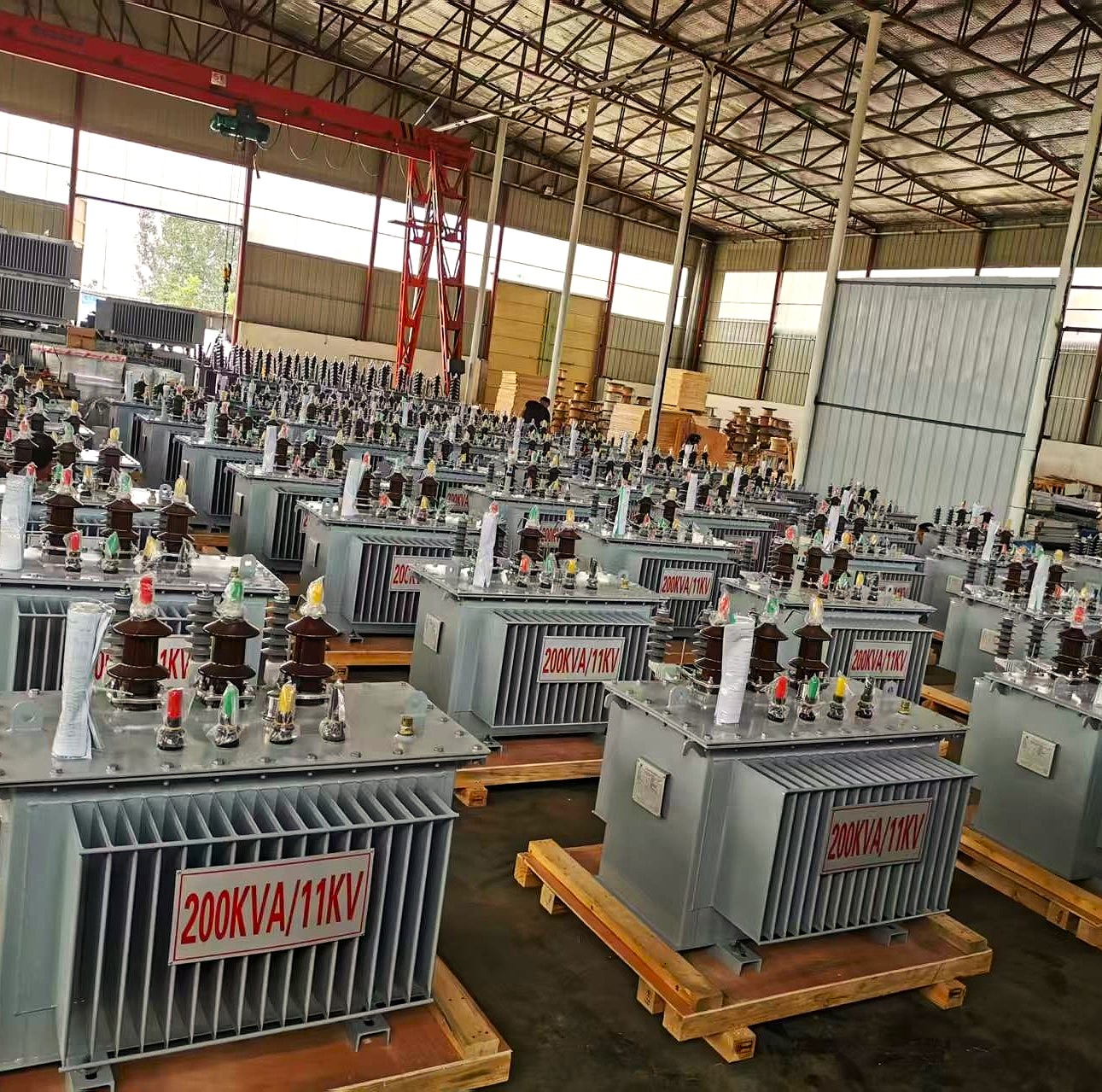Factory 50KVA 100KVA 250KVA 300KVA 400KVA 450KVA 500KVA Three-phase Oil Immersed Distribution Power Transformer 20KV