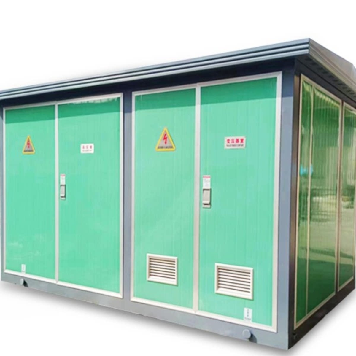 European-style Rectangular Box-type Substation 630kva Outdoor Mobile Distribution Room Pre-assembled Complete Box Transformer