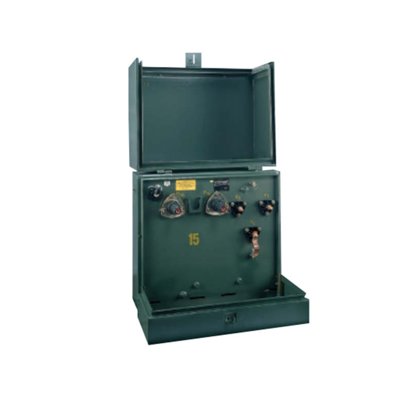 Custom 50kVA 60Hz IEEE Pad Mounted Distribution Transformer Aluminum Or Copper Single Phase Transformer