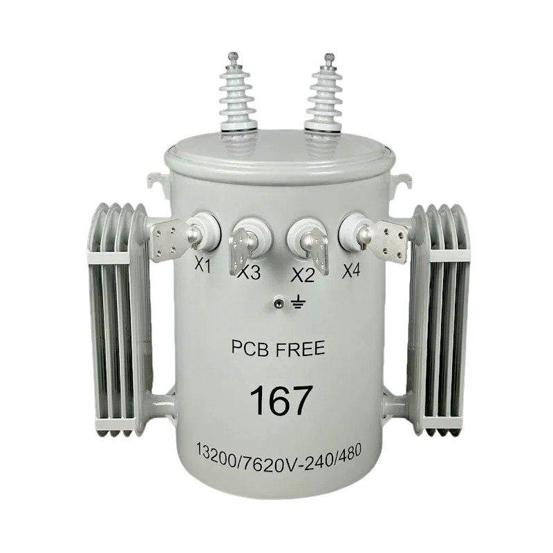 15kVA-250kVA 11kV/13.8kV Single Phase Pole Mounted Transformer ANSI IEC Design Oil Filled Distribution Transformer (D11)