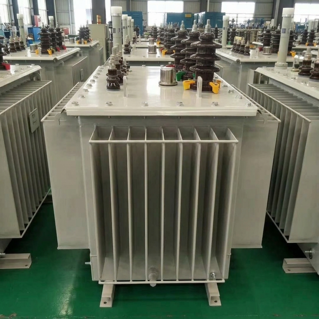 S11 S13 Pole Mounted Oil Immersed Distribution Transformer Step Down Outdoor Electric Power Voltage for Street Light