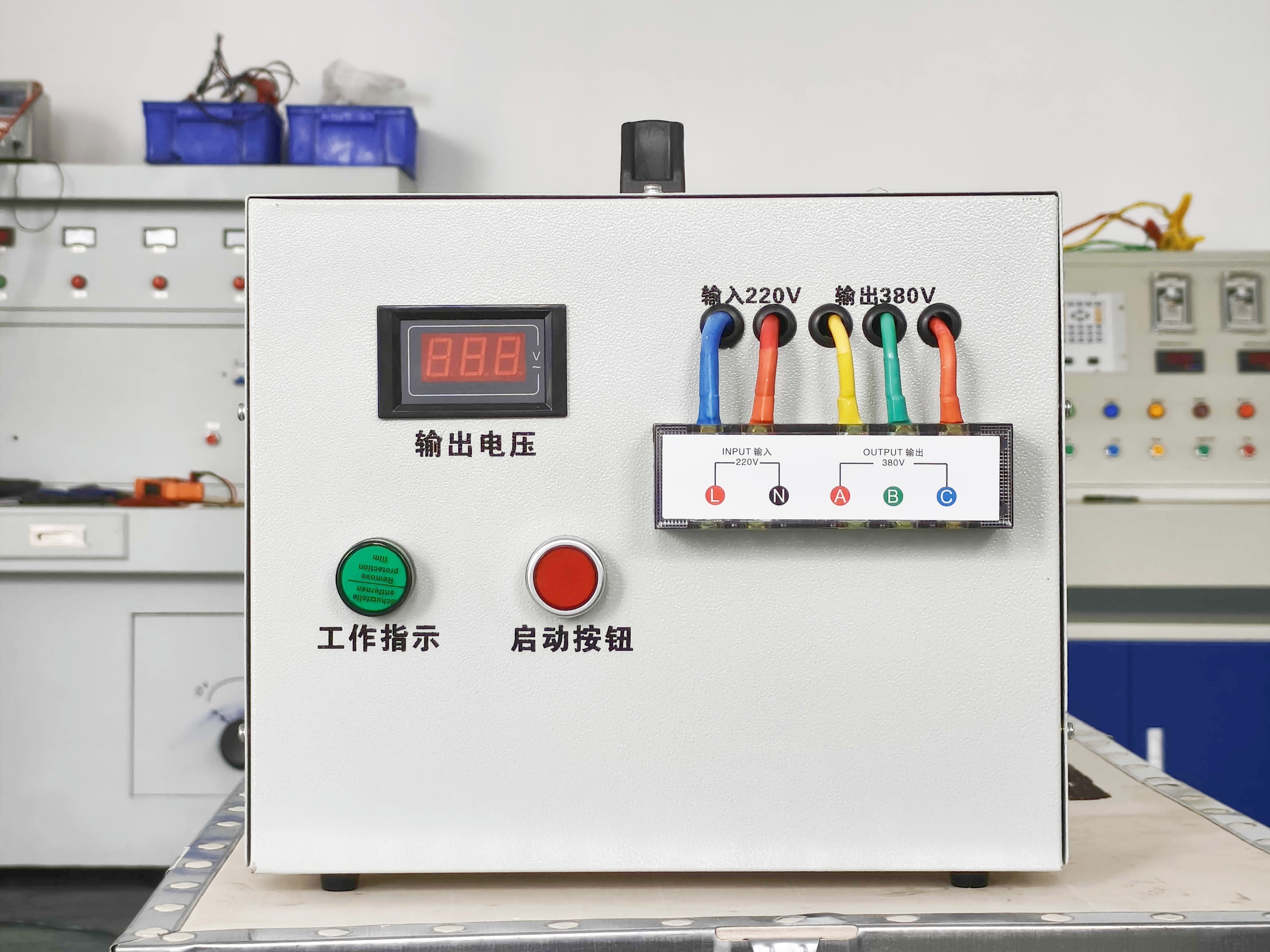 10kva 15kva 20kva 30kva 220v to 380v Step up Step Down Single Phase to Three Phase Power Voltage Converter Transformer