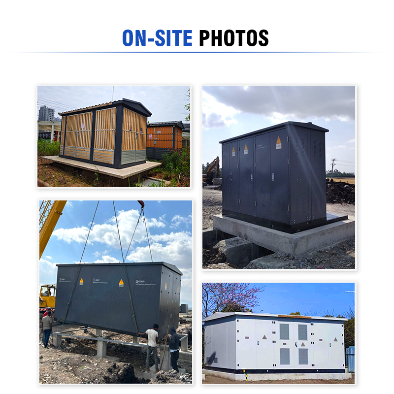6kV-35kV/0.4kV 630kVA-5000kVA Package Compact Css Pad Mounted Substation Prefabricated Compact Substation Transformer