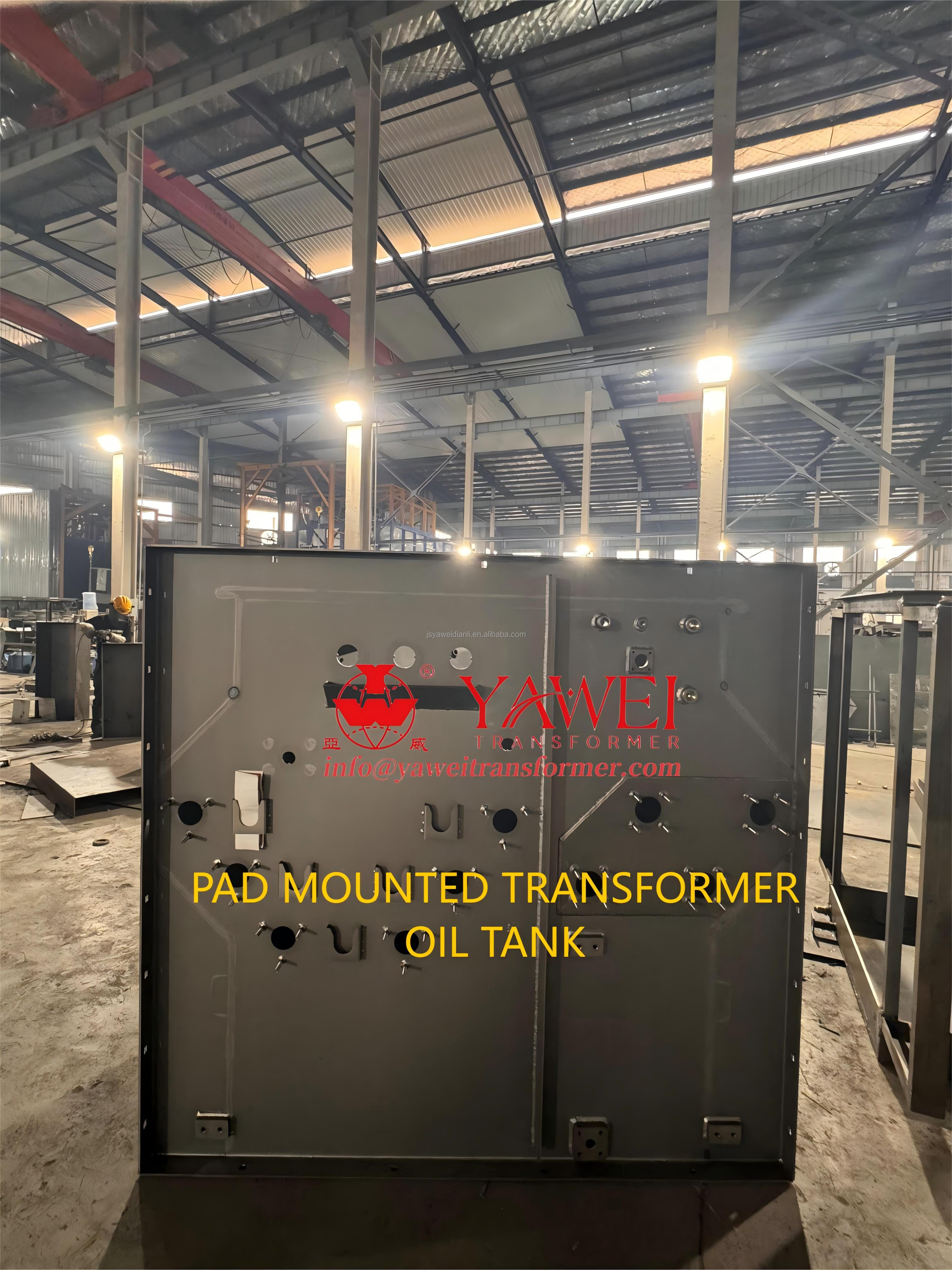 Three phase pad mounted transformer view 1