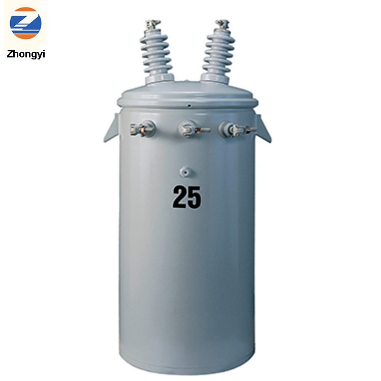 D9-5KVA 11KV/0.24KV Single Phase Oil Immersed Pole Mount Power Distribution Transformer 11KV 5KVA