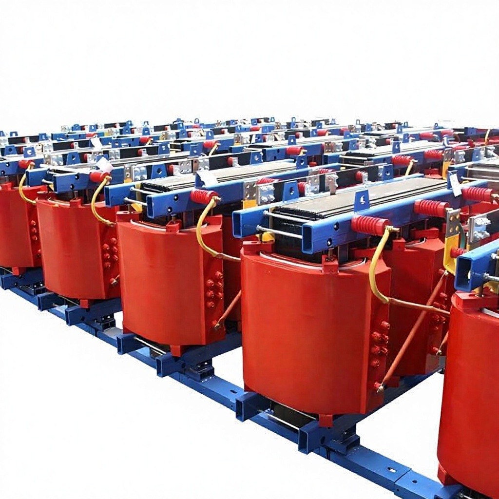 QZKJ SCB11 Three Phase Auto Dry Type Substation Power Transformer 10KV Circular Coil Amorphous Alloy Copper Winding 50/60Hz 2