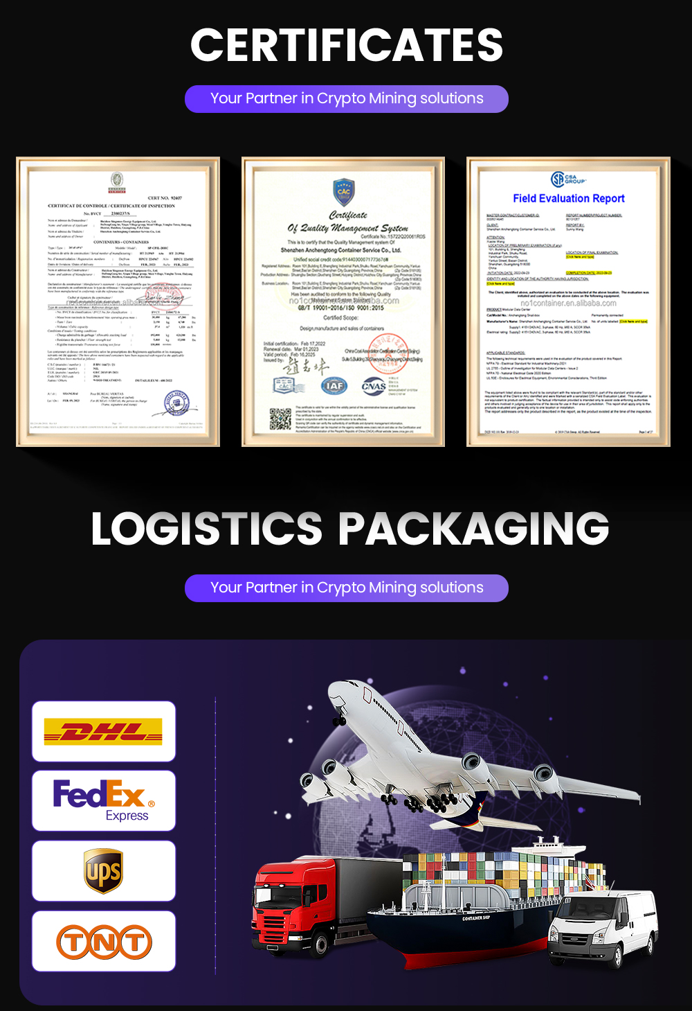 Packing and Delivery