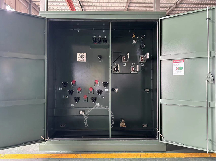 Padmount transformer layout 2