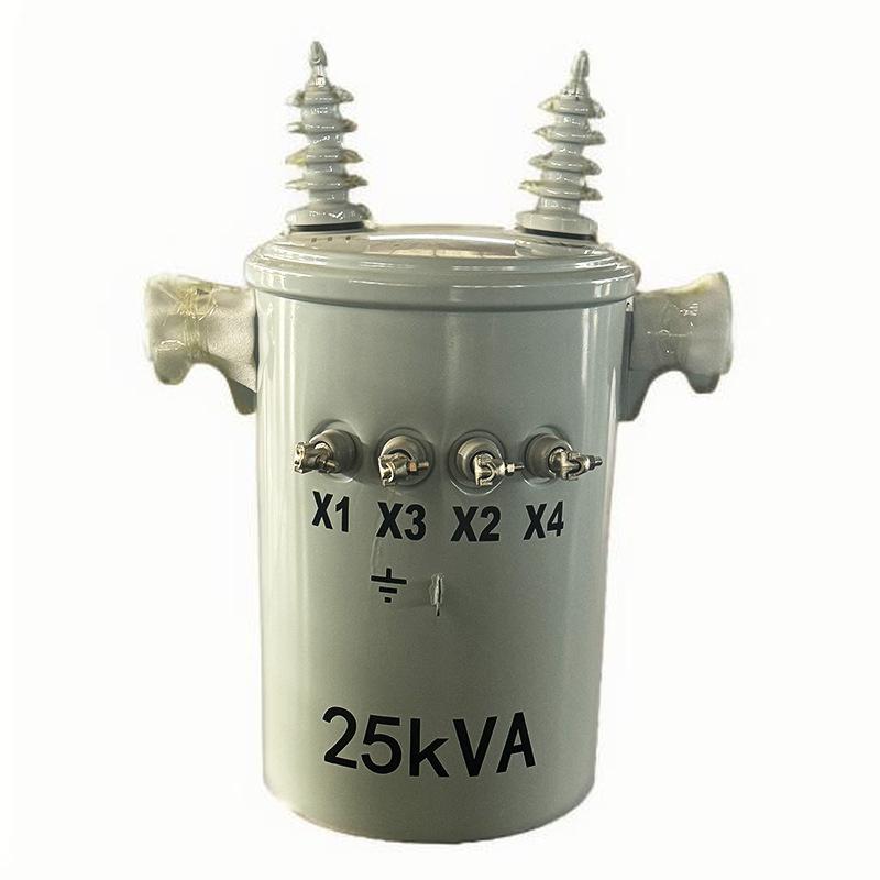5KVA 10KVA 15KVA Customized Single-phase 50/60Hz Oil-Immersed Pole-mounted Transformer 15KV 34.5KV 69KV Power Distribution