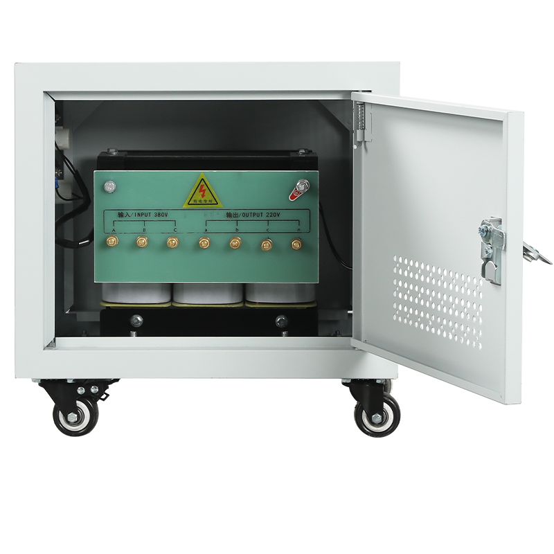 Dry Type 5kva Three Phase Isolation Transformer 380V to 220V Pure Copper Coil Step-up Converter