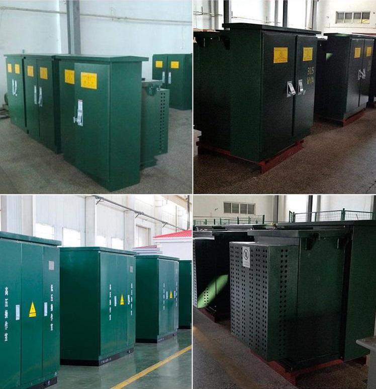 Three Phase Triple-Winding Toroidal Distribution Transformer 200kva 500kva Pad Mounted Box Type Substation 50hz 60hz