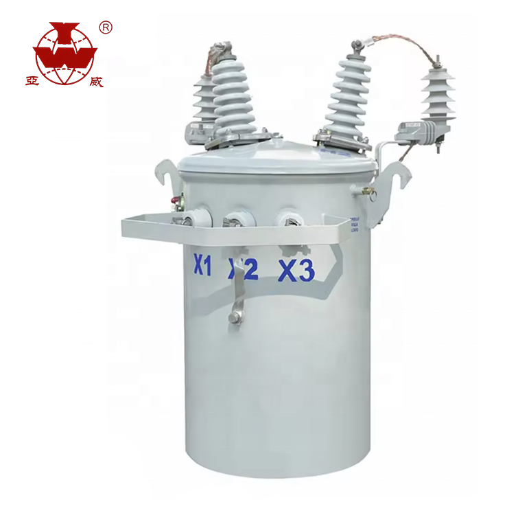Multitudinous Single Phase Pole Mounted Transformer USA Canada Fast Delivery Voltage Adjustment