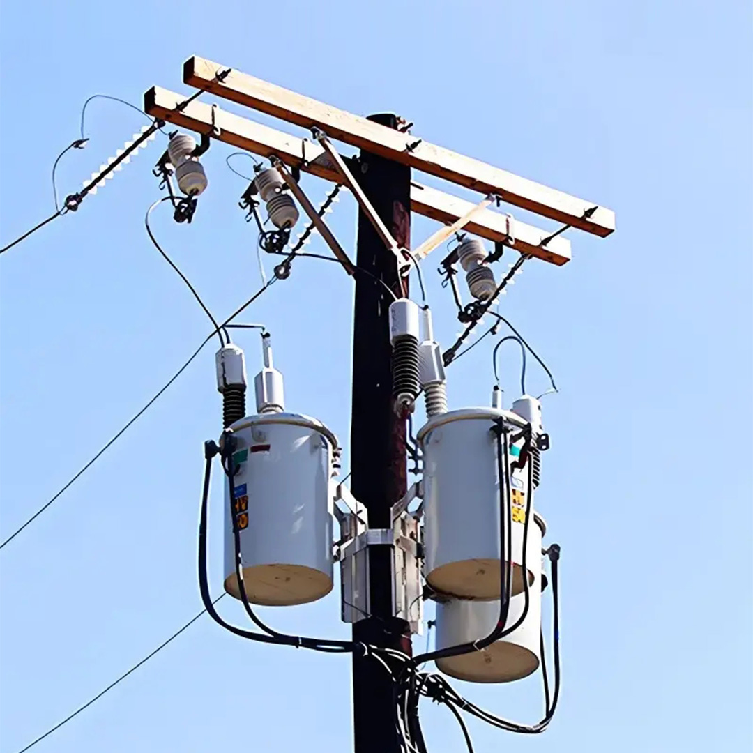 Pole Mounted Transformer View 2