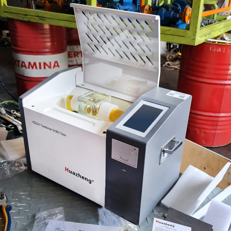 Dielectric Oil BDV Test Kit / 80kV Insulation Oil Breakdown Voltage Tester / Transformer Oil Pressure Analyzer