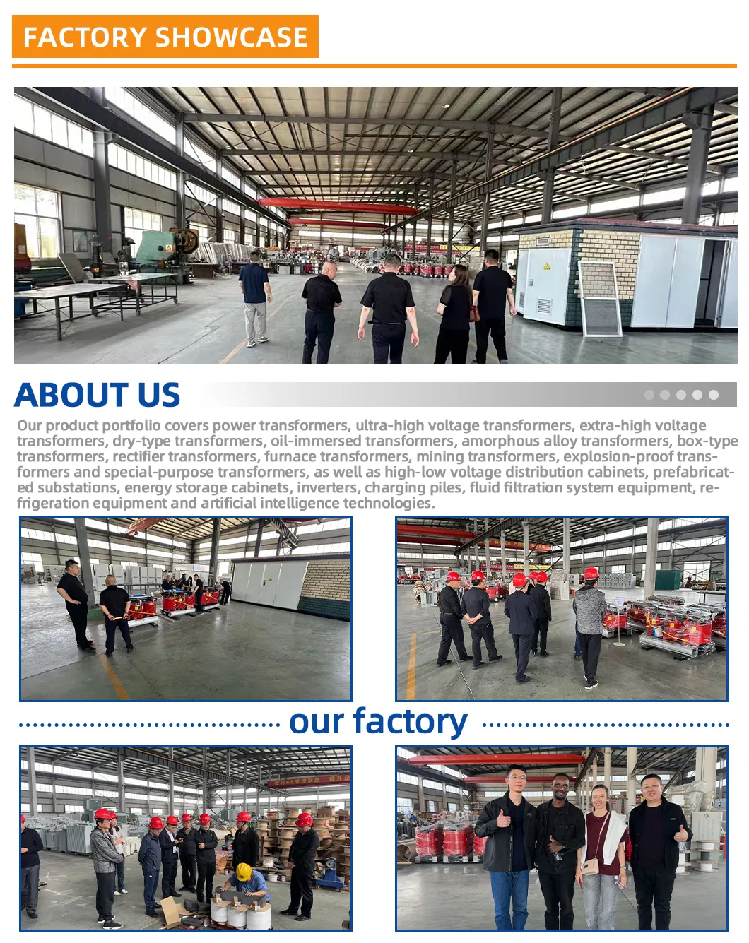 Epoxy-Cast Resin-Impregnated Vacuum-Pressured Dry-Type High-Voltage Power Transformer for Indoor Substation