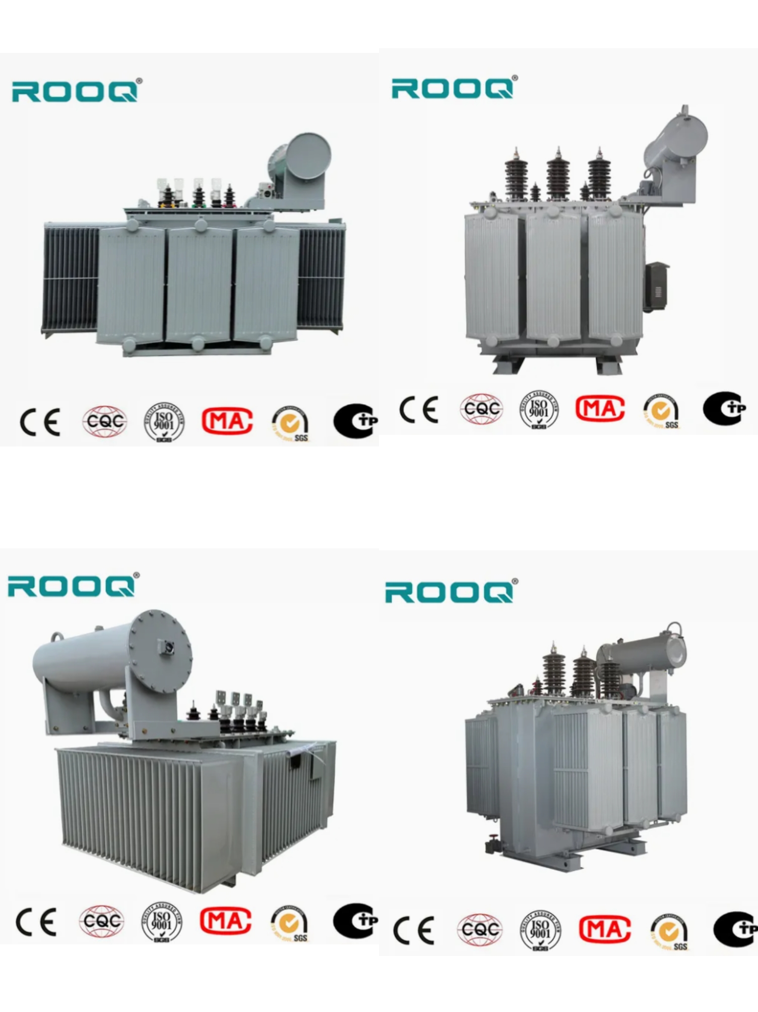 33kV 35kV Three Phase Pure Copper Winding Oil Immersed Transformer With Conservator CE Certified 1250-4000KVA