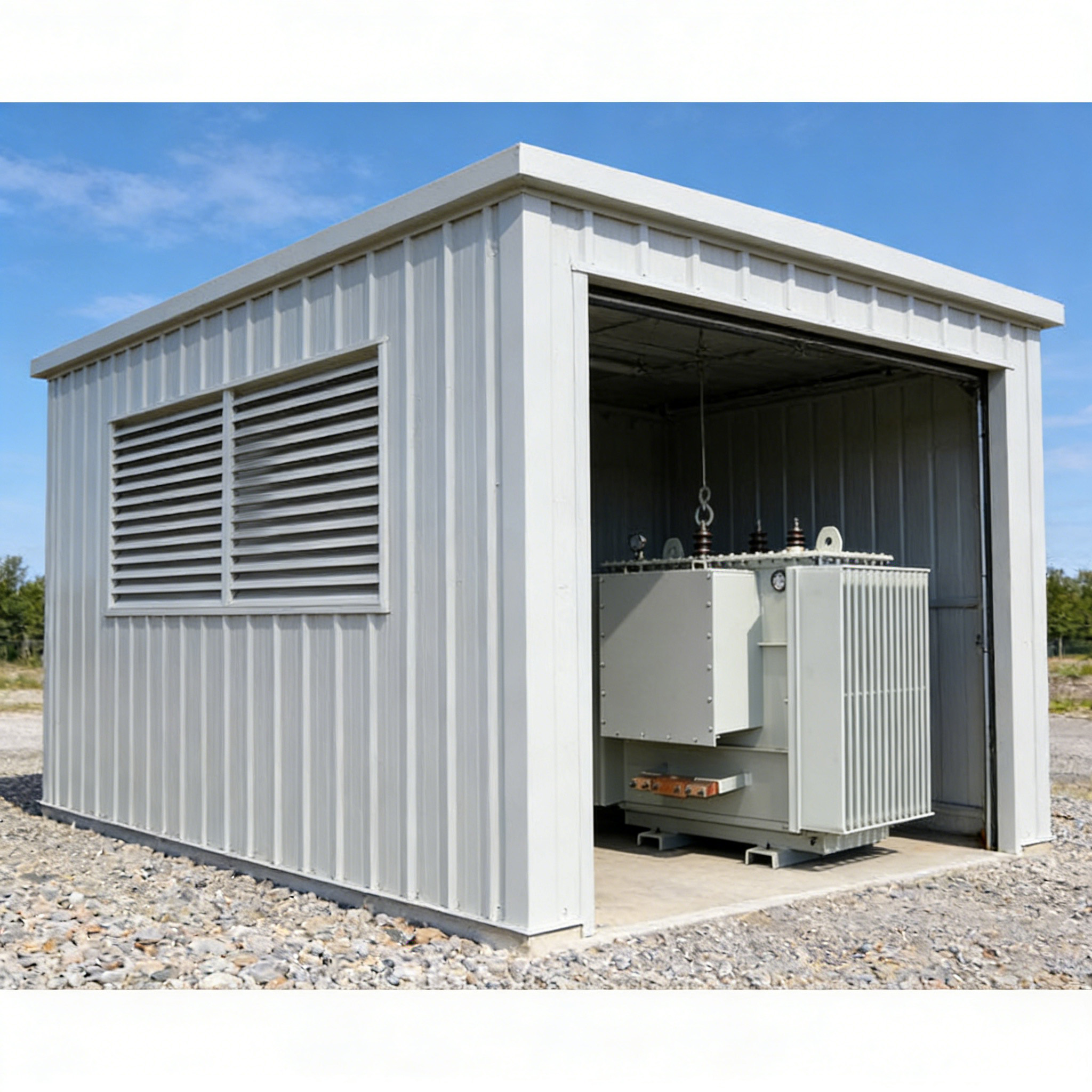 Pad Mounted Electric Power Distribution Transformer Box 33/0.4kv Three Phase Power transformers Transformer Electrical Cabinet