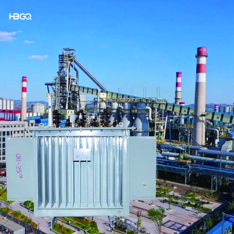 Three Phase Mv Hv Isolation Transformer Outdoor Low Noise Oil Immersed Electrical Power Distribution Transformer