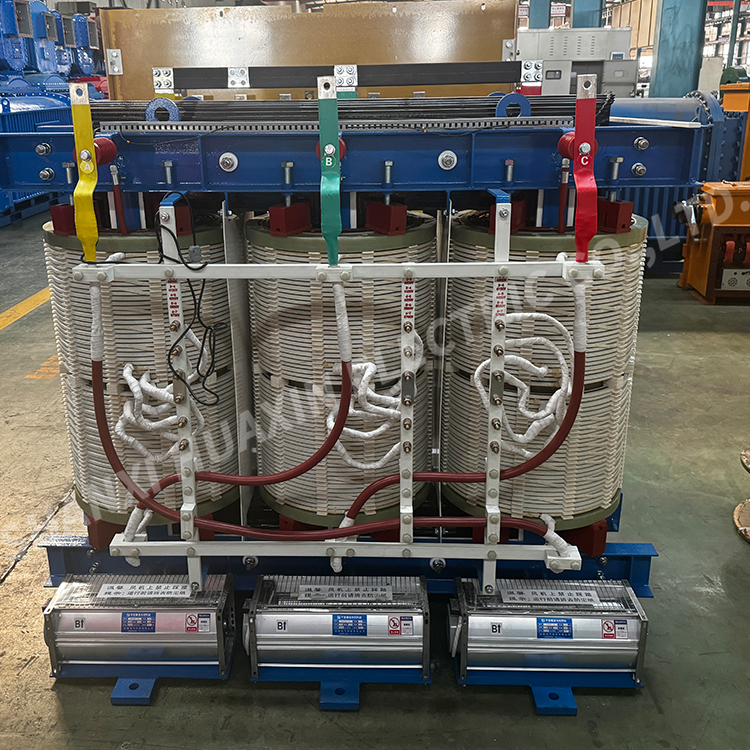 3-Phase 6KV Input Dry-Type Rectifier Power Transformer 220V 400V Copper Aluminum Winding Toroidal Coil Distribution Transformer