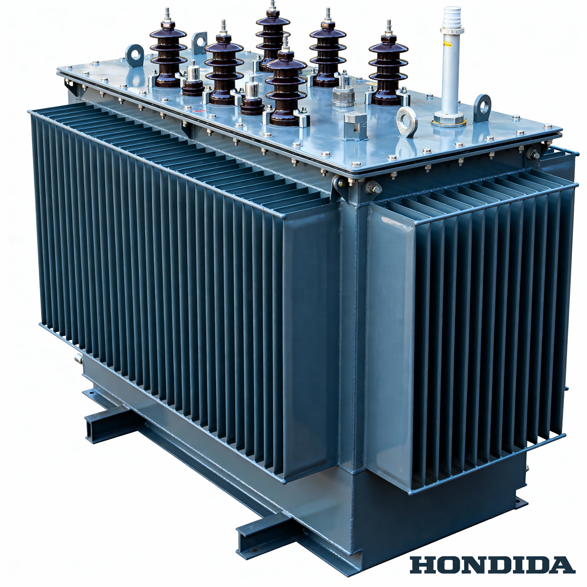 10kV/11kV/22kV Shandong Oil Immersed Transformer 50-2500kVA Output 440V/400V/230VCopper/Aluminium Winding With Conservator Tank