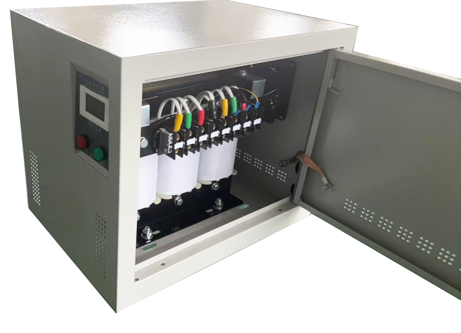 Three Phase Isolation Power Distribution Transformer Copper/Aluminum Coil 50Hz/60Hz 220V Output 10KVA-50KVA