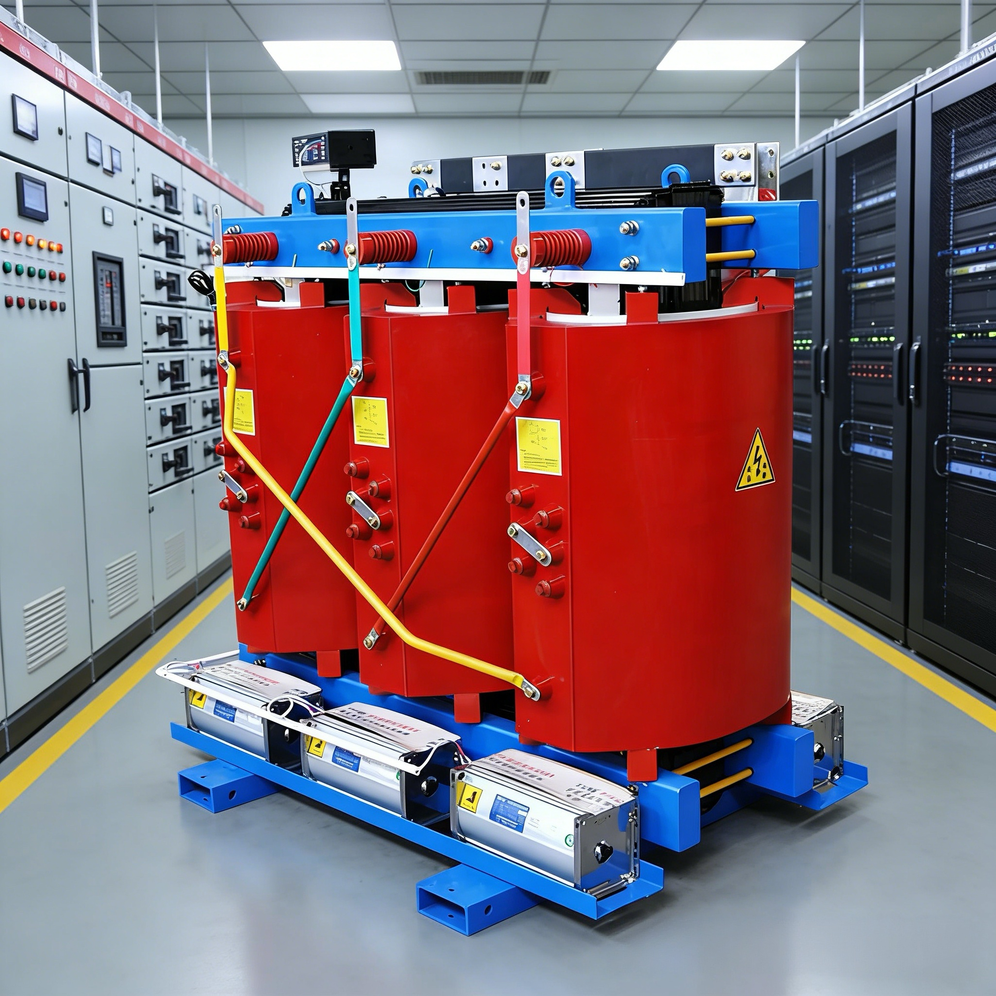 Hongda All-Copper 50/60Hz Dry-Type Amorphous Alloy Transformer SCBH15-1000Kva/10Kv Three-Phase Epoxy Resin MV&amp;HV Applications