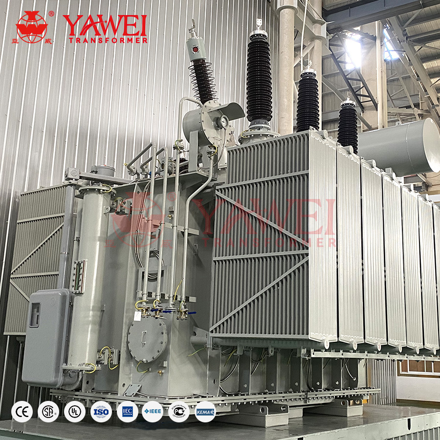 Jiangsu Yawei Transformer Electrical Equipment 110kV 220KV 12.5mVA 16mVA 20mVA Step Up Power Distribution transformers
