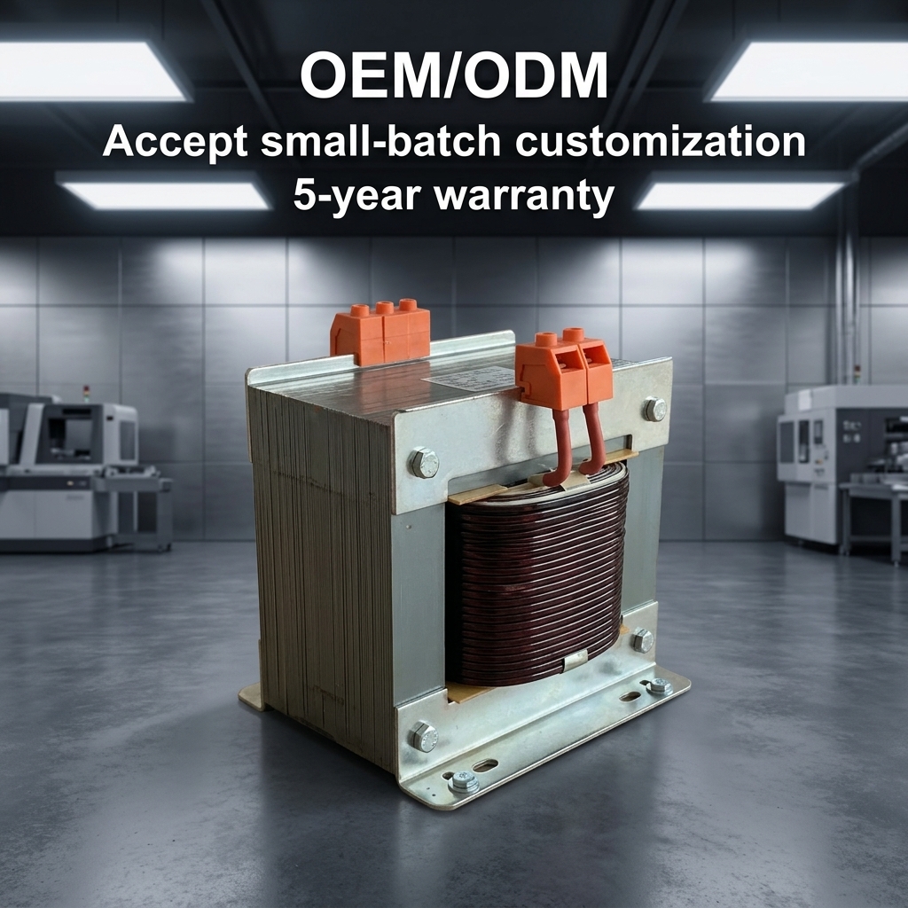 High Efficiency CE EI Low Frequency Transformer Single Phase Isolation Control Transformer for Small Batch OEM ODM Supply