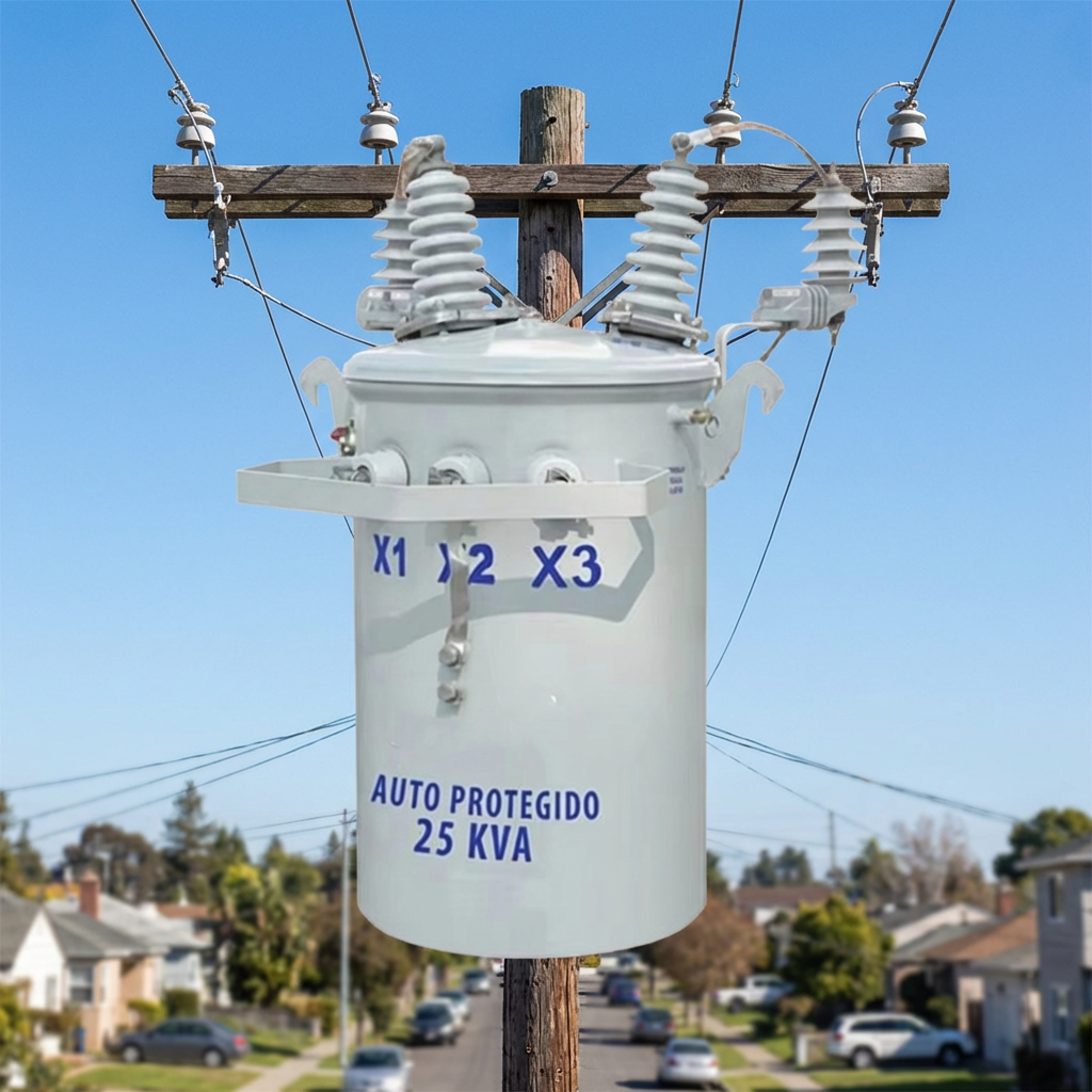 IEC Standard Step Down 10KV 11KV 400V Pole Top Distribution Electrical Service Transformer Single Phase Pole Mounted Transformer