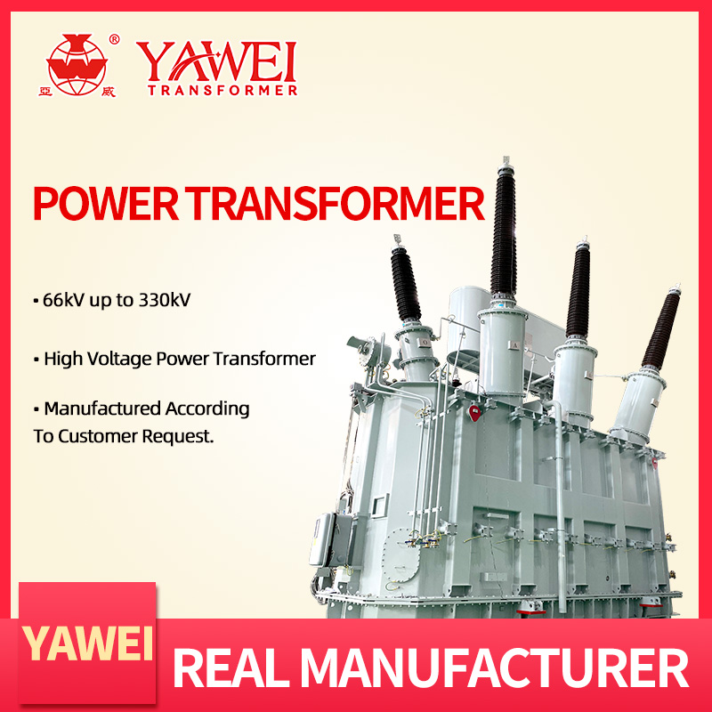 Jiangsu Yawei Transformer Electrical Equipment 110kV 220KV 12.5mVA 16mVA 20mVA Step Up Power Distribution transformers