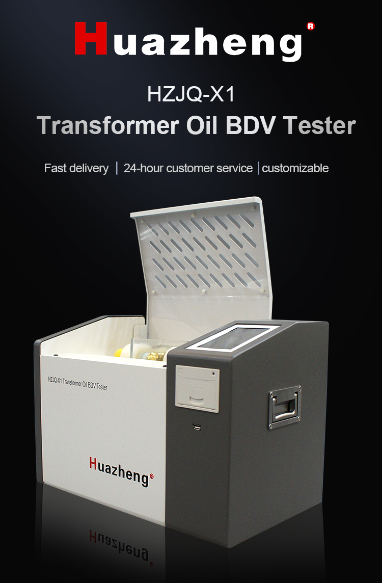 Dielectric Oil BDV Test Kit / 80kV Insulation Oil Breakdown Voltage Tester / Transformer Oil Pressure Analyzer