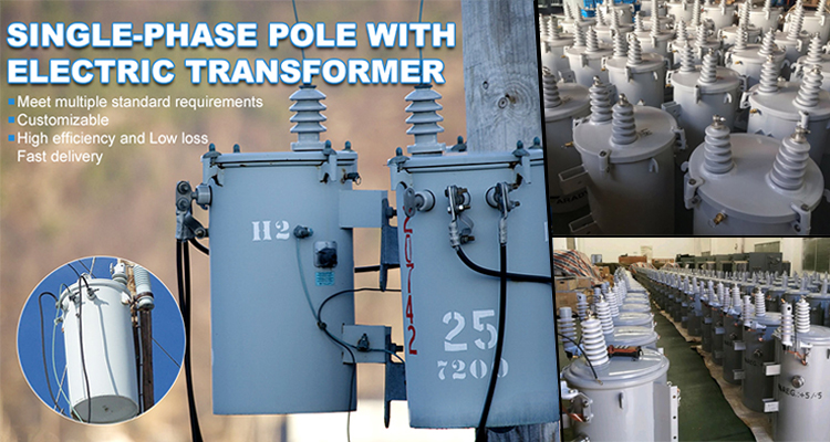 Factory Price 15kva 16 Kva Single Phase Oil Immersed Distribution Transformer