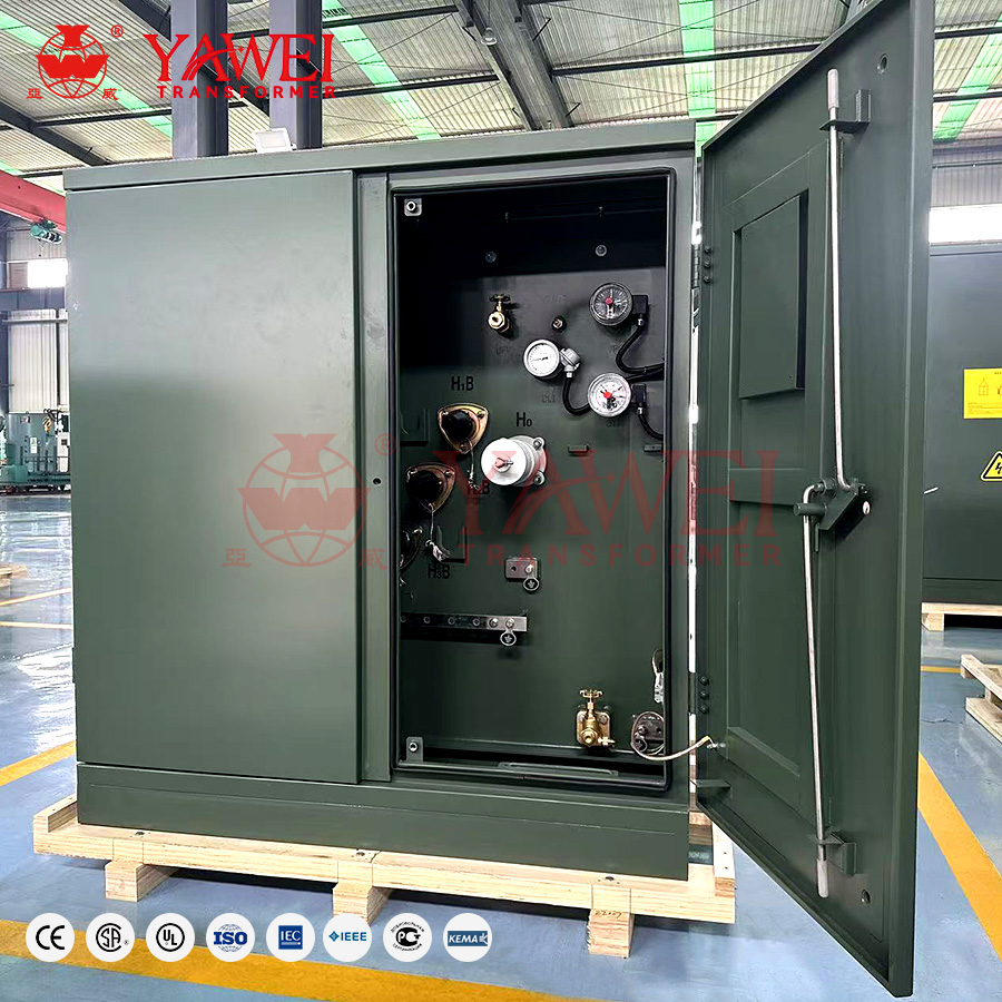 1250kva 315 Kva 33kv transformers Price Compact Substation American Box Transformer Pad Mounted Transformer
