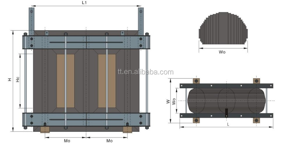 11kv 630kva Three Phase Oil Immersed Distribution Transformer