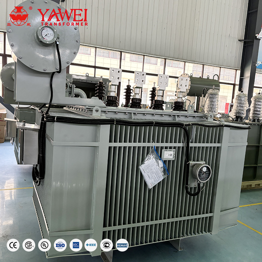 YAWEI High Voltage 3 Phase 11kv 22kv 35kv 100kva 200kva 400kva 1000kva Oil Immersed transformers