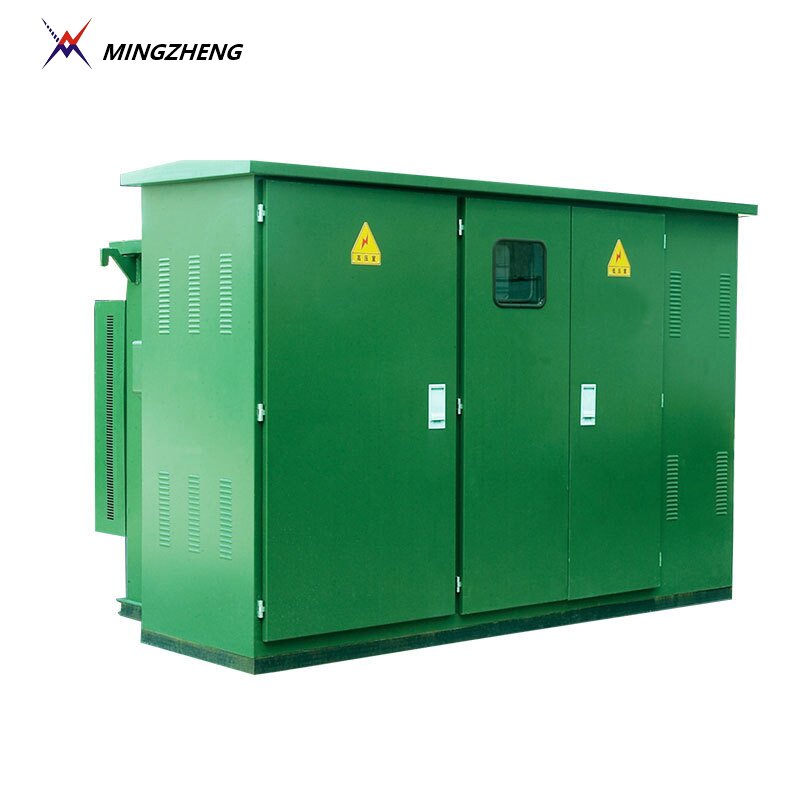 Pad Mounted Power Transformer 30kva to 630kva Three Phase Toroidal Coil Copper or Aluminum Winding Distribution Substation