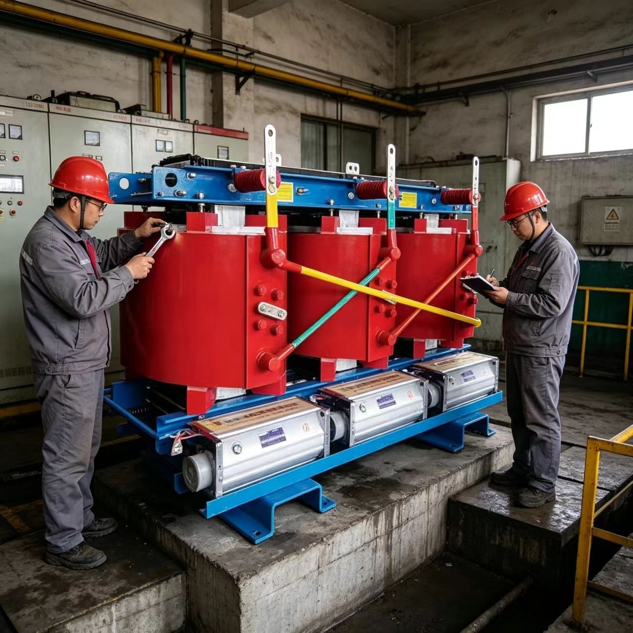 50Hz 6/6.3/6.6/10/10.5/11KV 30--4000KVA SC(B)H15 Amorphous Alloy Dry Type Transformer , Dyn11