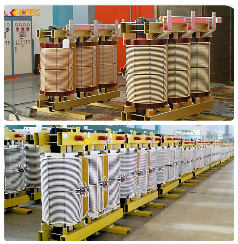 CEEG Transformer Electrical 630 KVA 800 KVA Safe Reliable Energy Saving Vacuum Pressure Impregnated VPI Dry Type Transformer