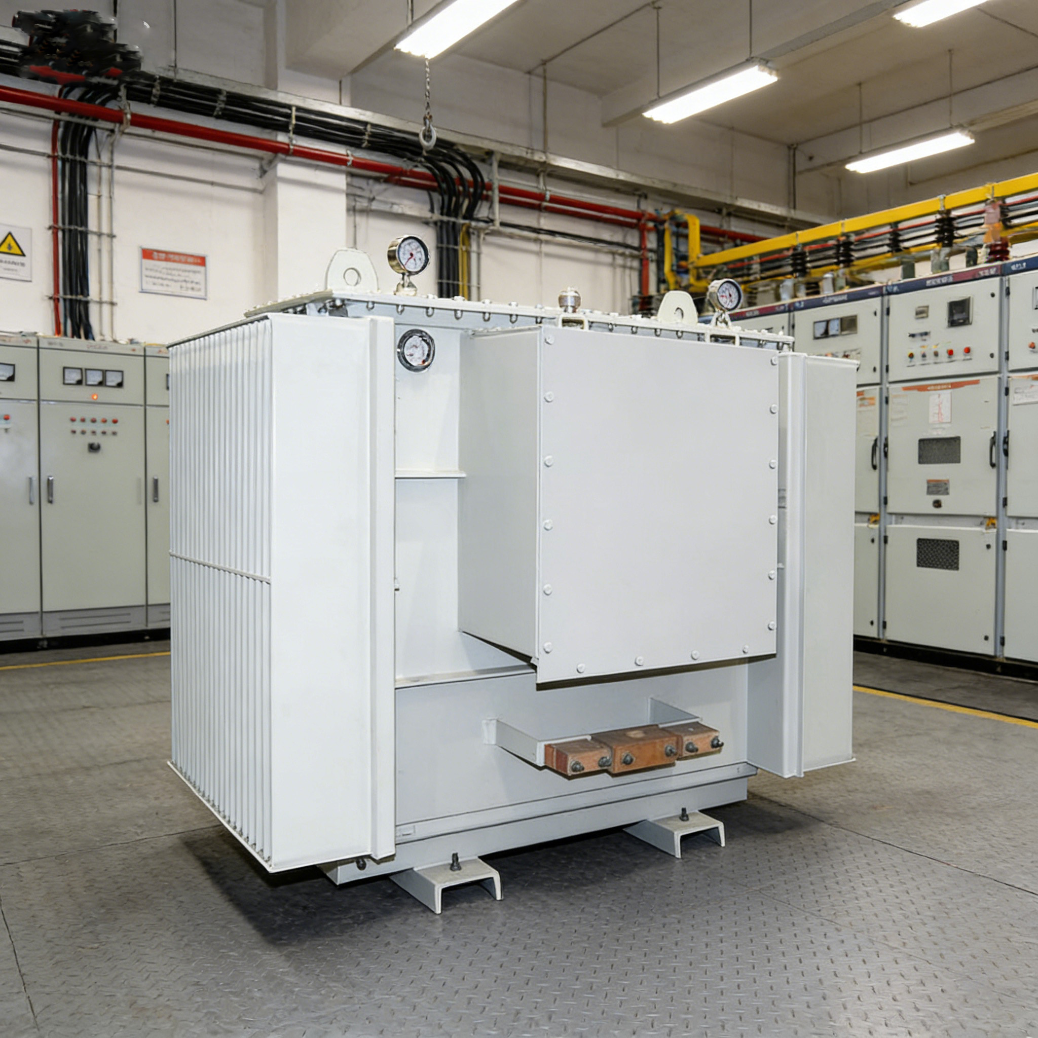 Pad Mounted Electric Power Distribution Transformer Box 33/0.4kv Three Phase Power transformers Transformer Electrical Cabinet