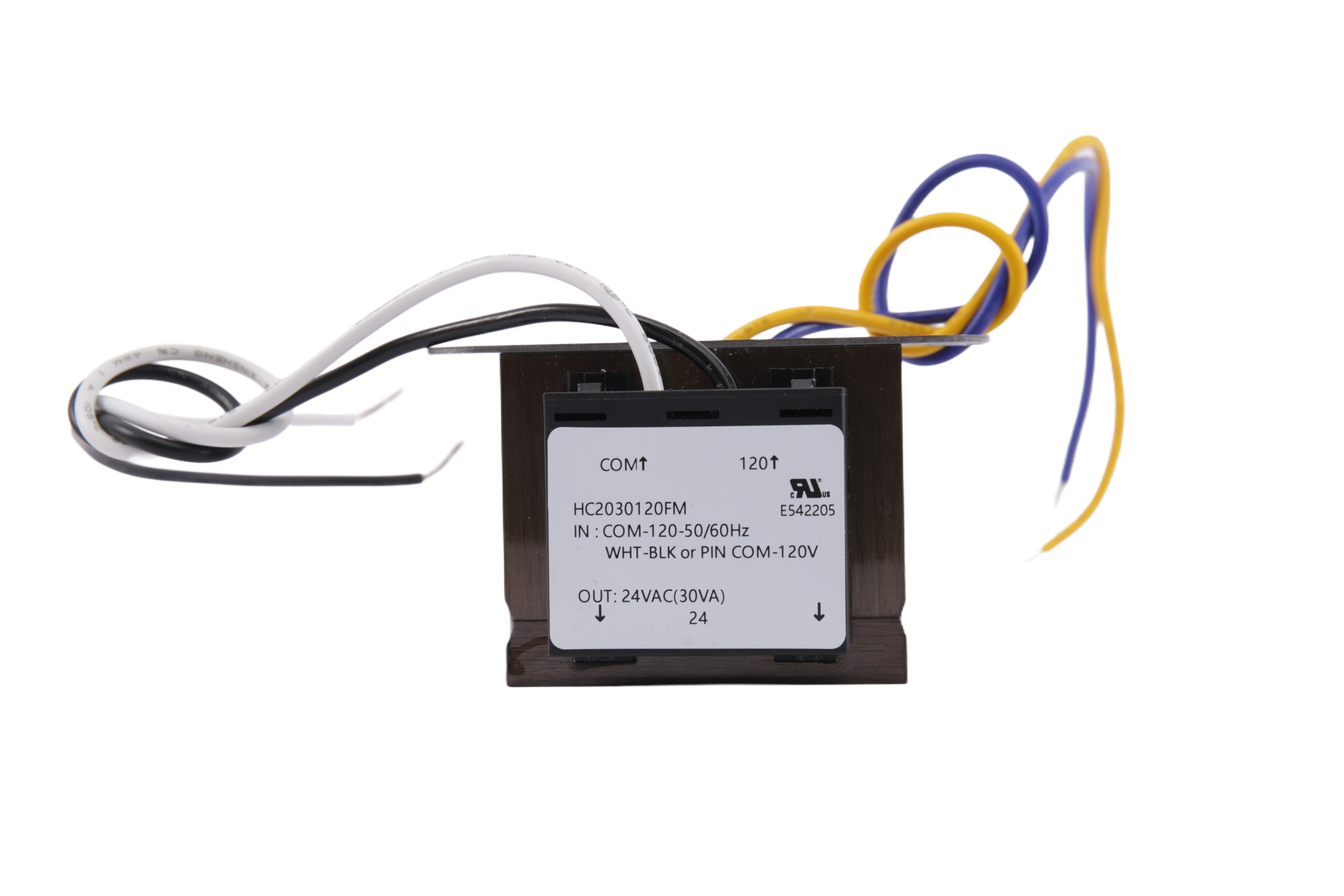 UL Approved Lead Type Class 2 Control Transformer Primary 208/240V Secondary 24V 30VA Isolation Control HVAC Transformer