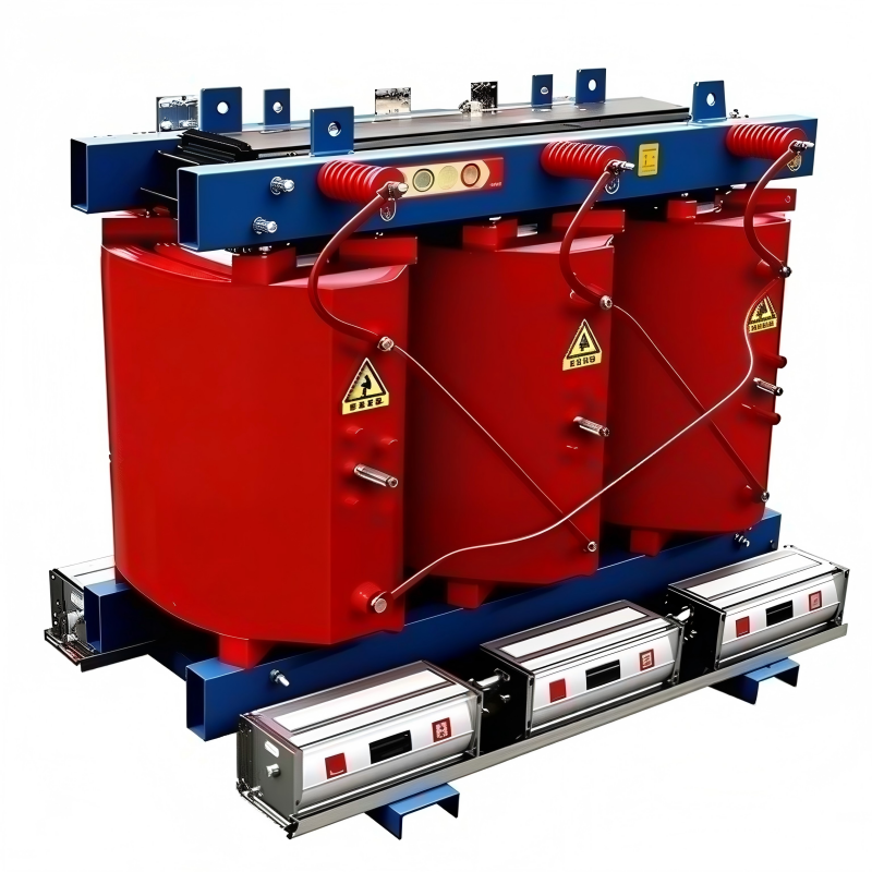 Amorphous Alloy Dry-Type MV&amp;HV Power Transformer Three Phase Round Coil Multi-Winding 6 KV/11 KV to 400 V 50/60 Hz