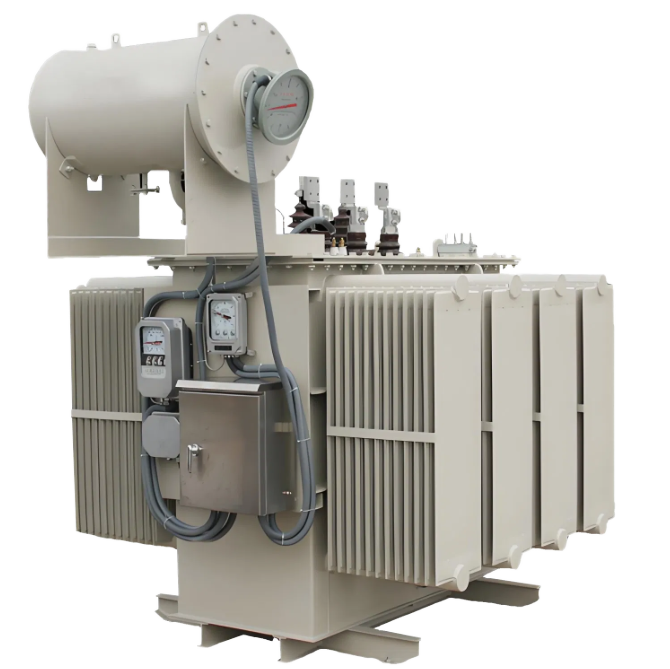 Three Phase Oil Immersed Transformer 50kVA - 2500kVA Power Distribution Transformer 11kVto220V/400V/415V Customized Voltage