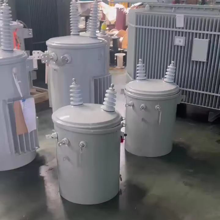 Factory Direct Sale Single-Phase Pole Mounted Oil-type Distribution Transformer Step Down Copper Wire ONAN Cooling 75-100kVA