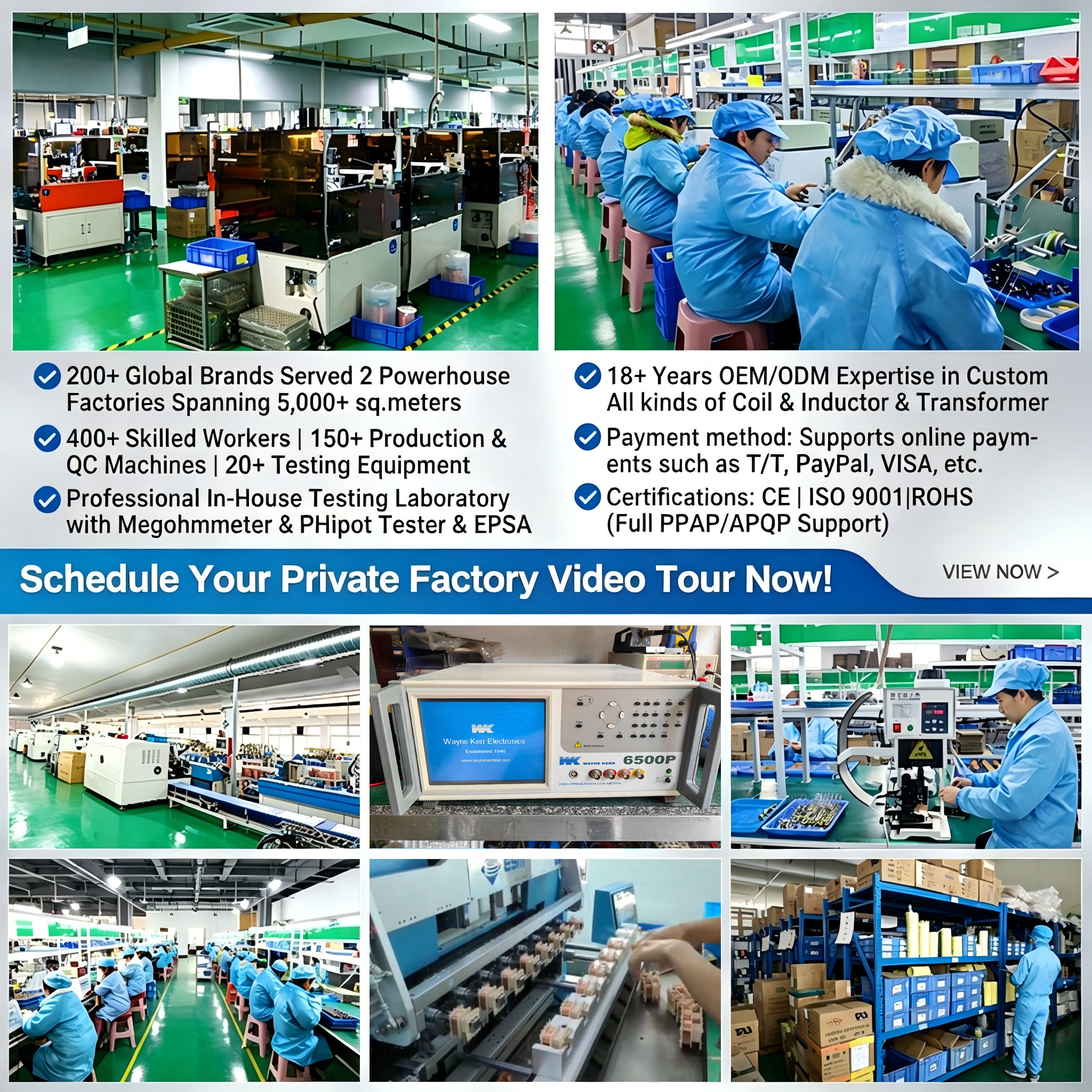 High Efficiency CE EI Low Frequency Transformer Single Phase Isolation Control Transformer for Small Batch OEM ODM Supply