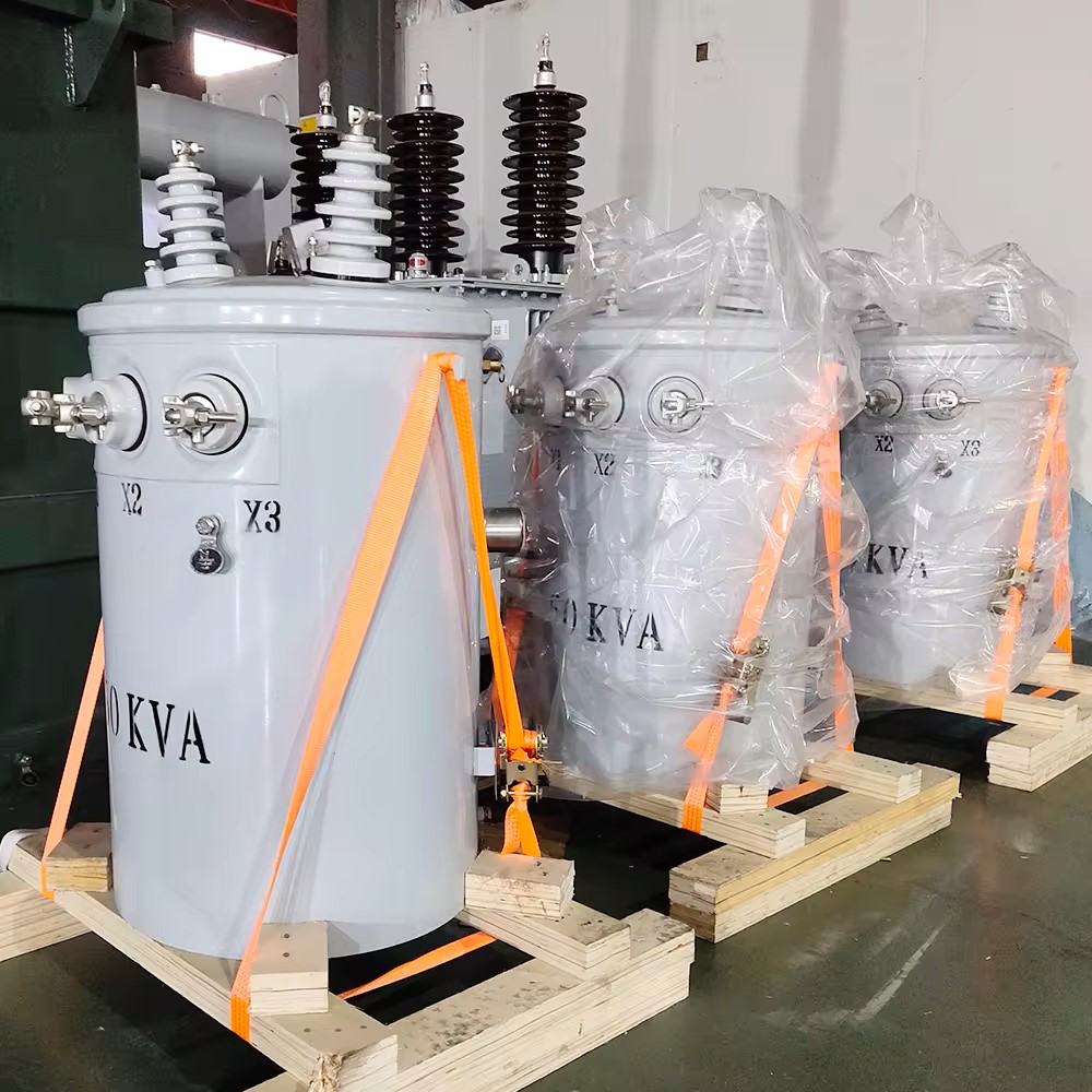 Power Supply Transformer Single Phase Distribution 25KVA 50KVA 100KVA Pole Mounted Transformer