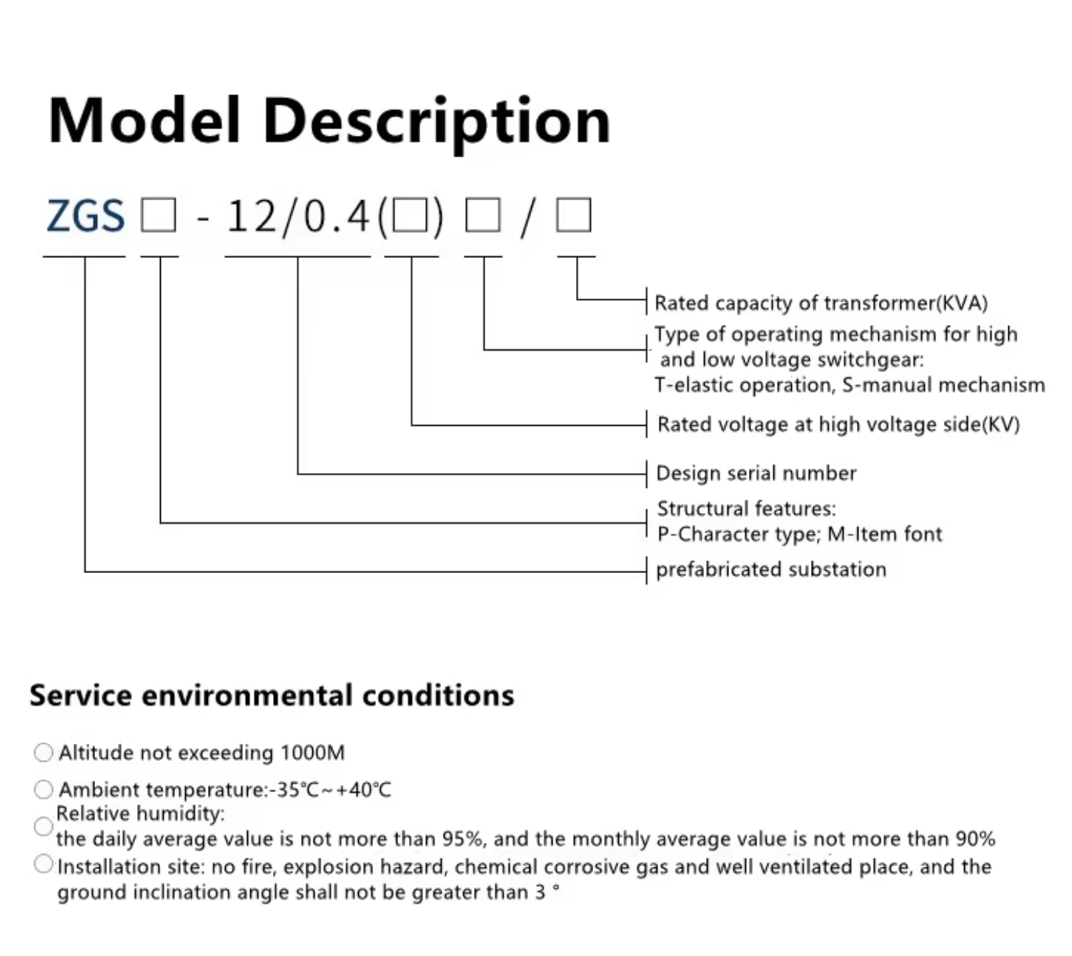 Substation Transformer Spec 3